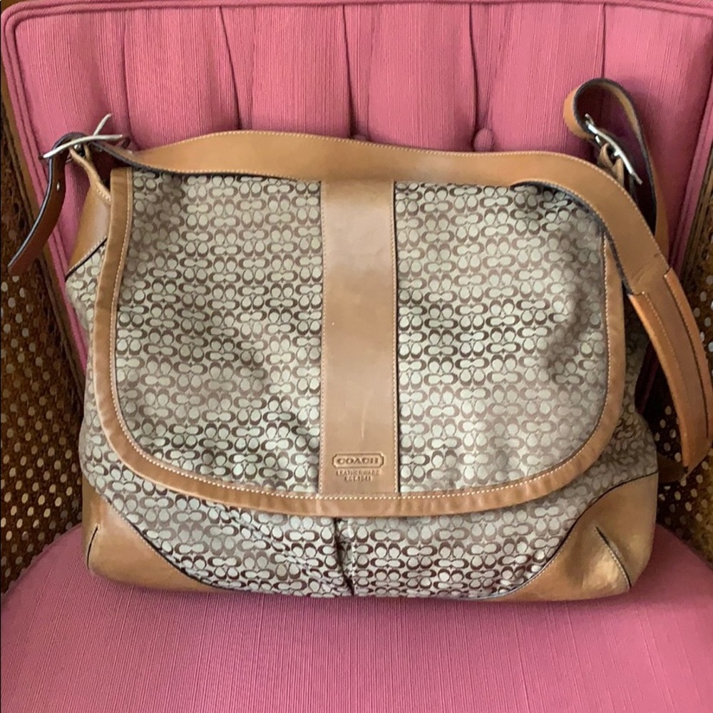 COACH messenger bag, great condition!